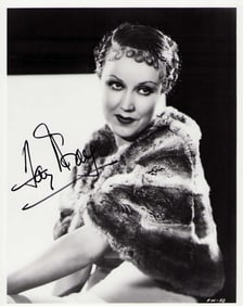 Fay Wray signed photograph