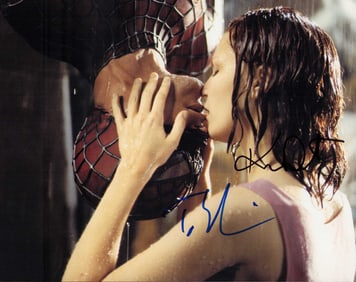 Spiderman cast signed photograph