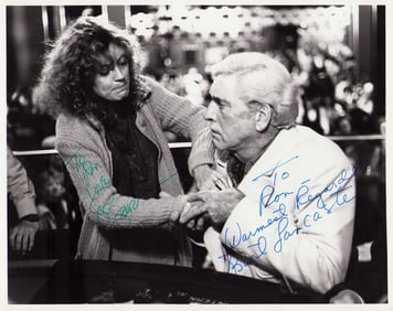Susan Sarandon and Burt Lancaster signed photograph