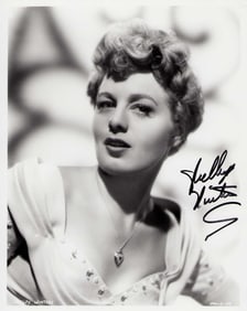 Shelley Winters signed photograph