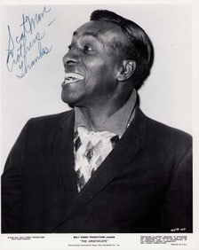 Scatman Crothers signed RARE photograph
