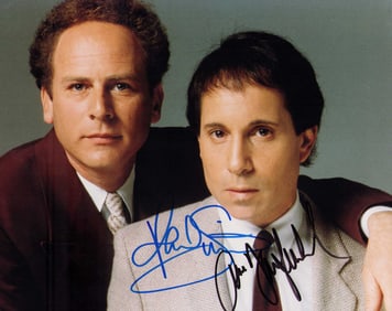 Simon and Garfunkle signed photograph
