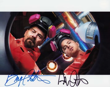 Breaking Bad cast signed photograph