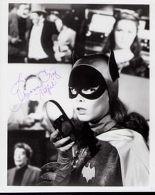 Yvonne Craig Batgirl signed photograph