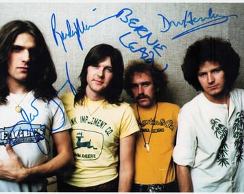 The Eagles signed photograph