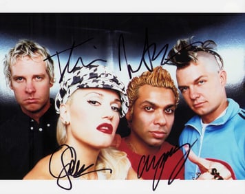 No Doubt signed photograph