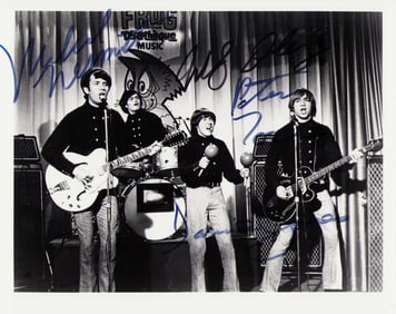 The Monkees signed photograph