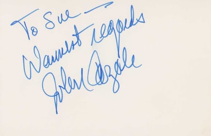 John Cazale signature