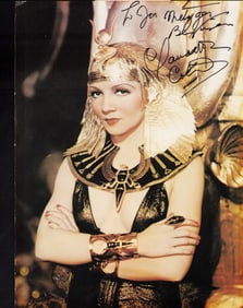 Claudette Colbert signed photograph