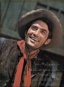 Gregory Peck signed photograph