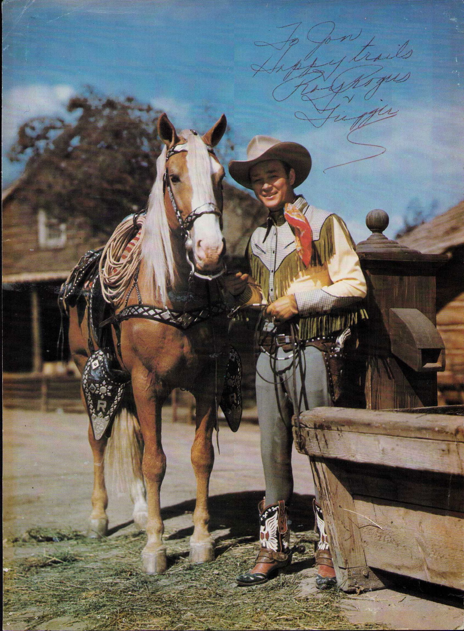 Roy Rogers signed photograph (1 of 1)