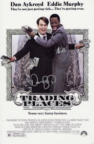 Trading Places cast signed poster print