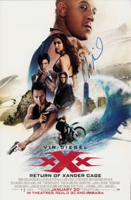 XXX signed poster print