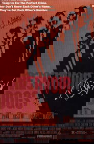 Reservoir Dogs signed poster print