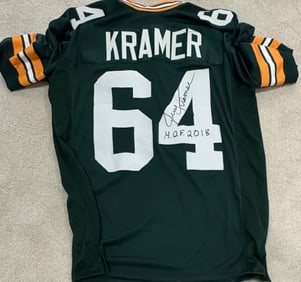 Jerry Thurston signed jersey