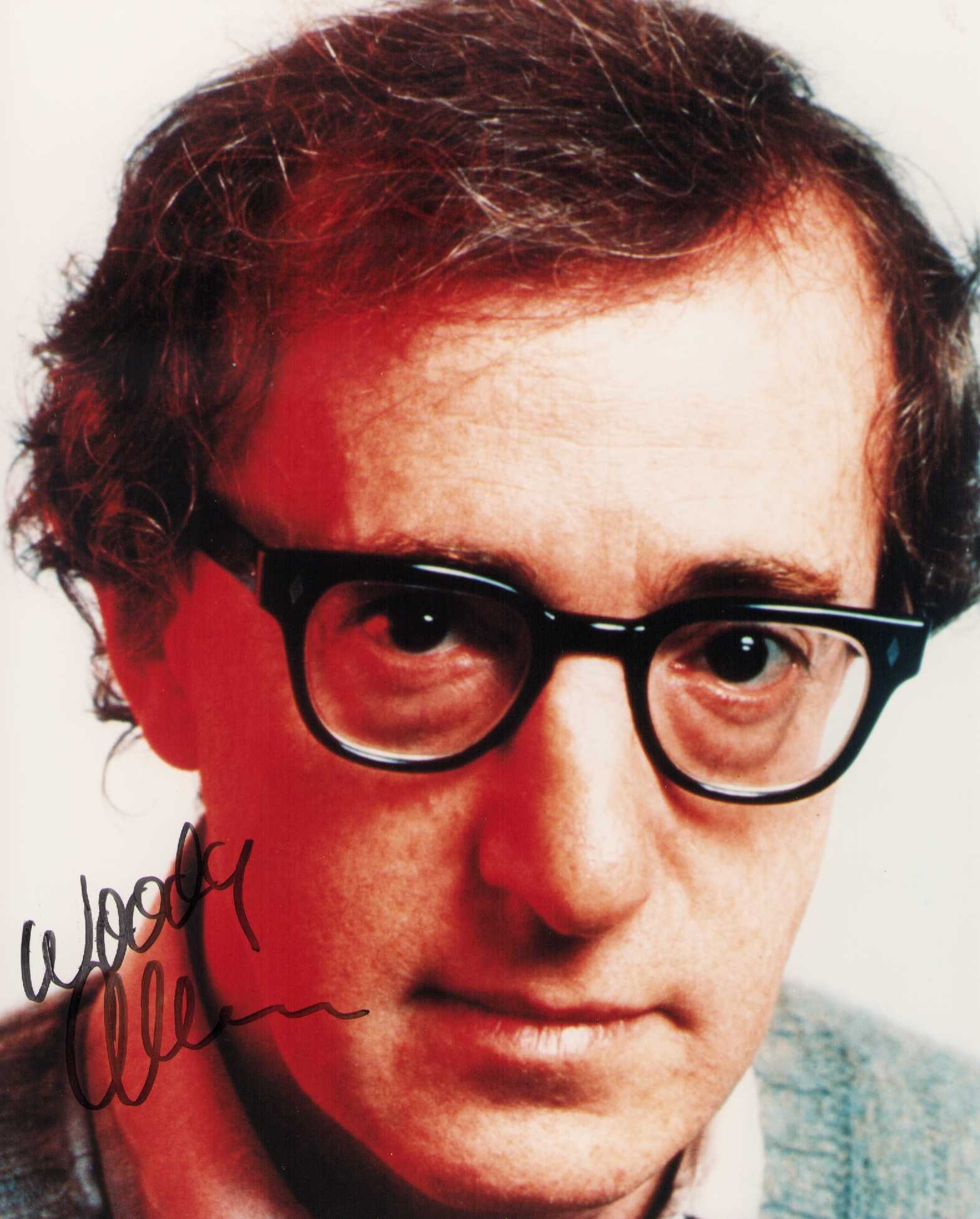 Woody Allen vintage signed photograph (1 of 1)