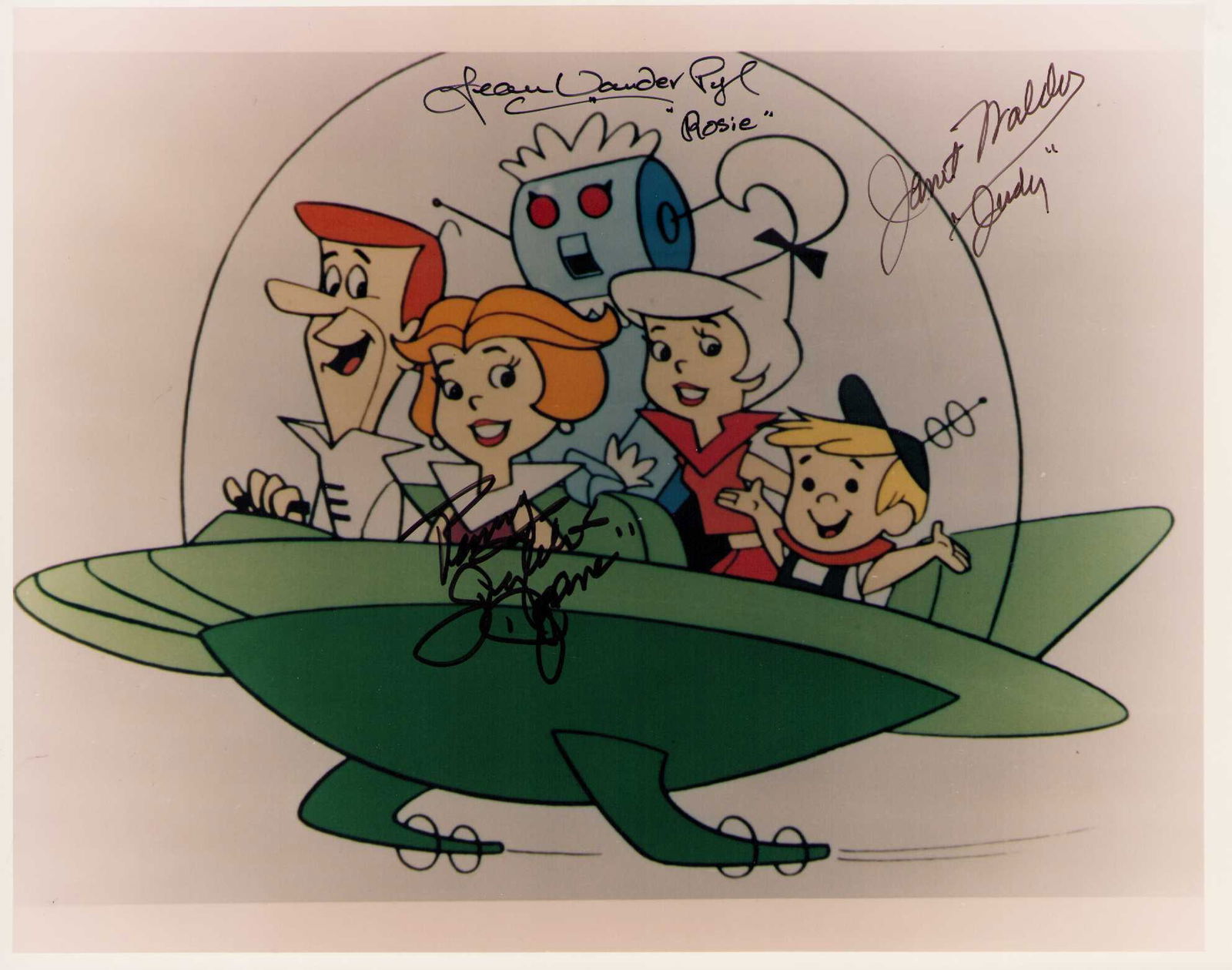 The Jetsons signed cast photograph (1 of 1)
