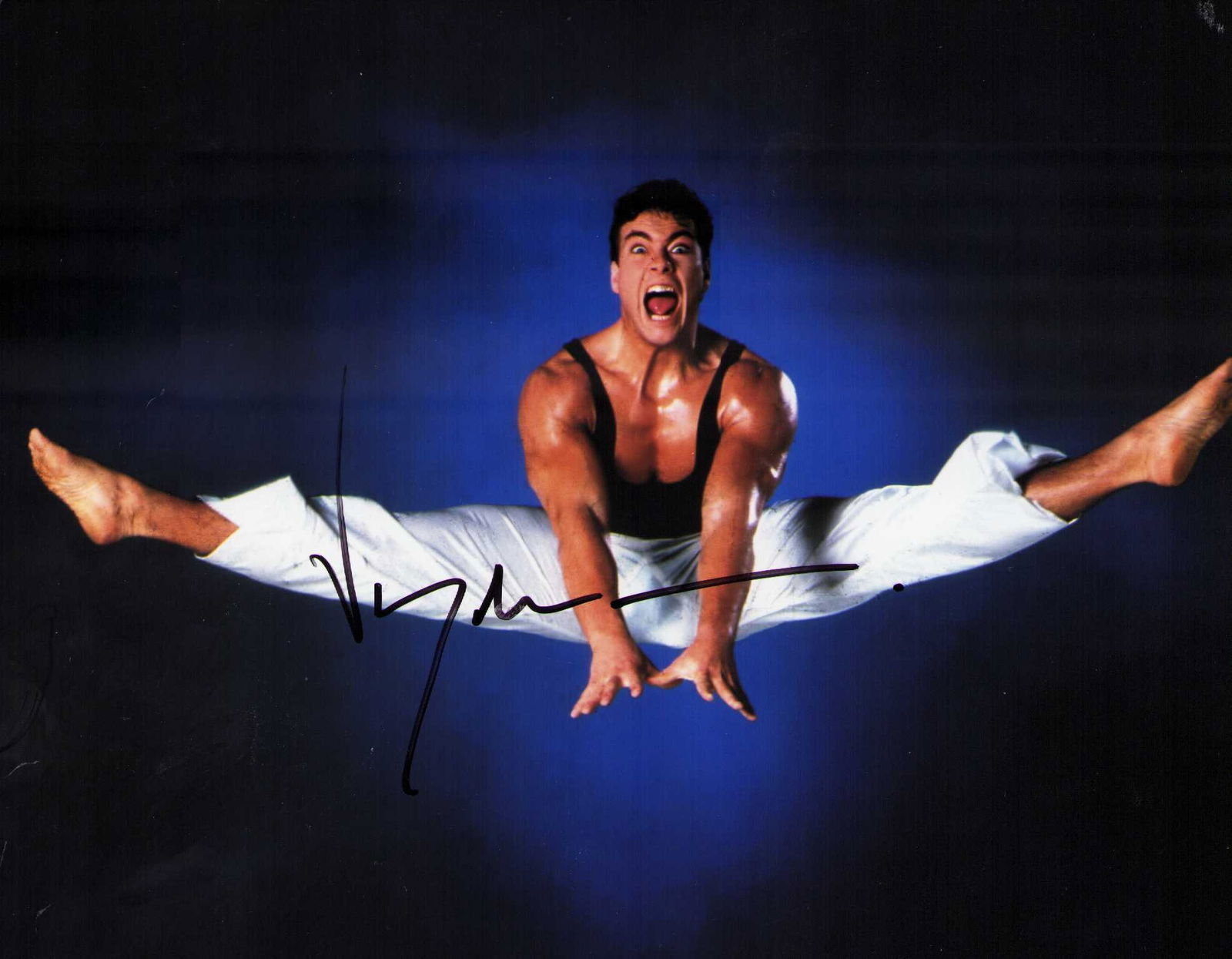 Jeane Claude VanDamme signed photograph (1 of 1)