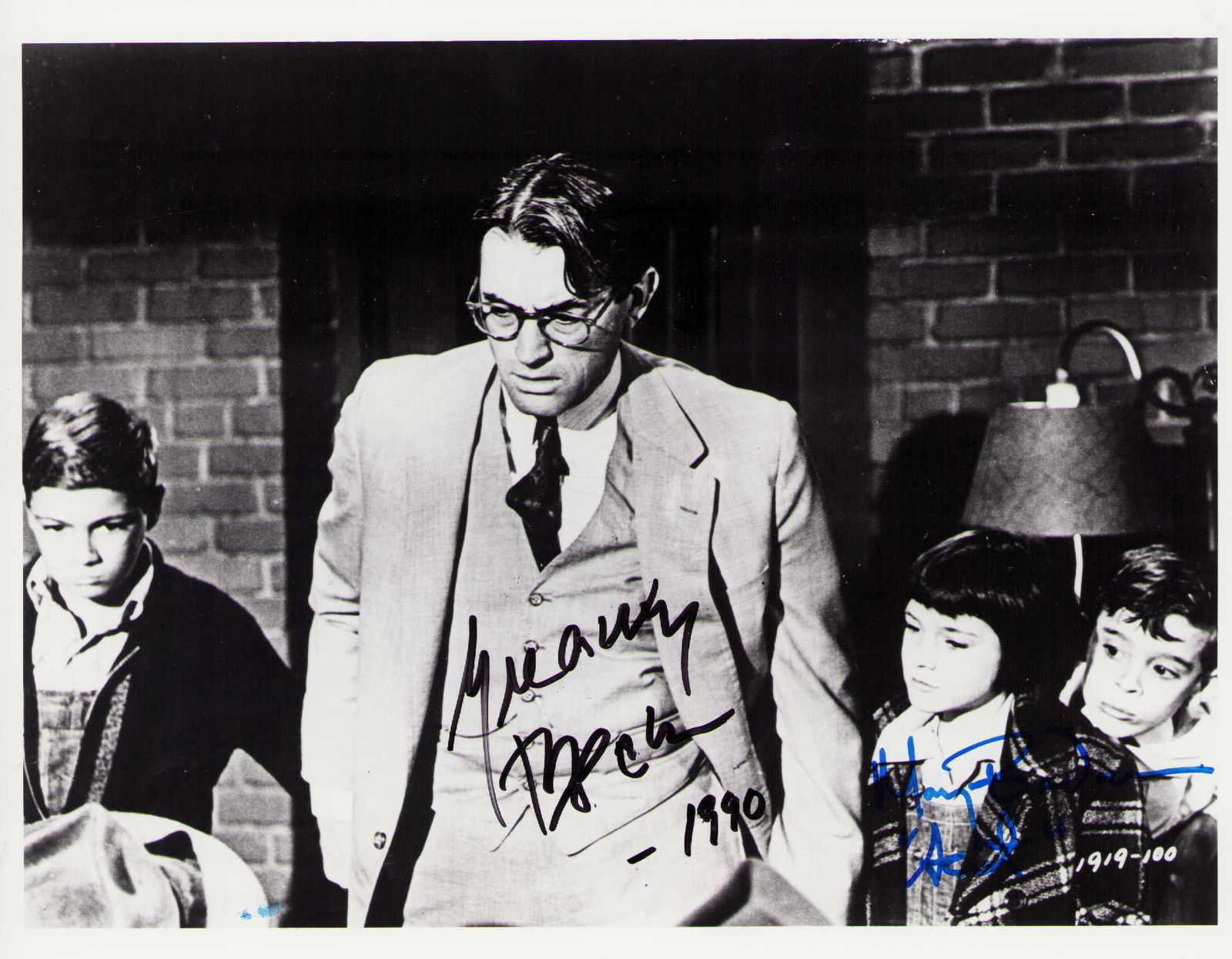To Kill a Mockingbird cast signed photograph (1 of 1)