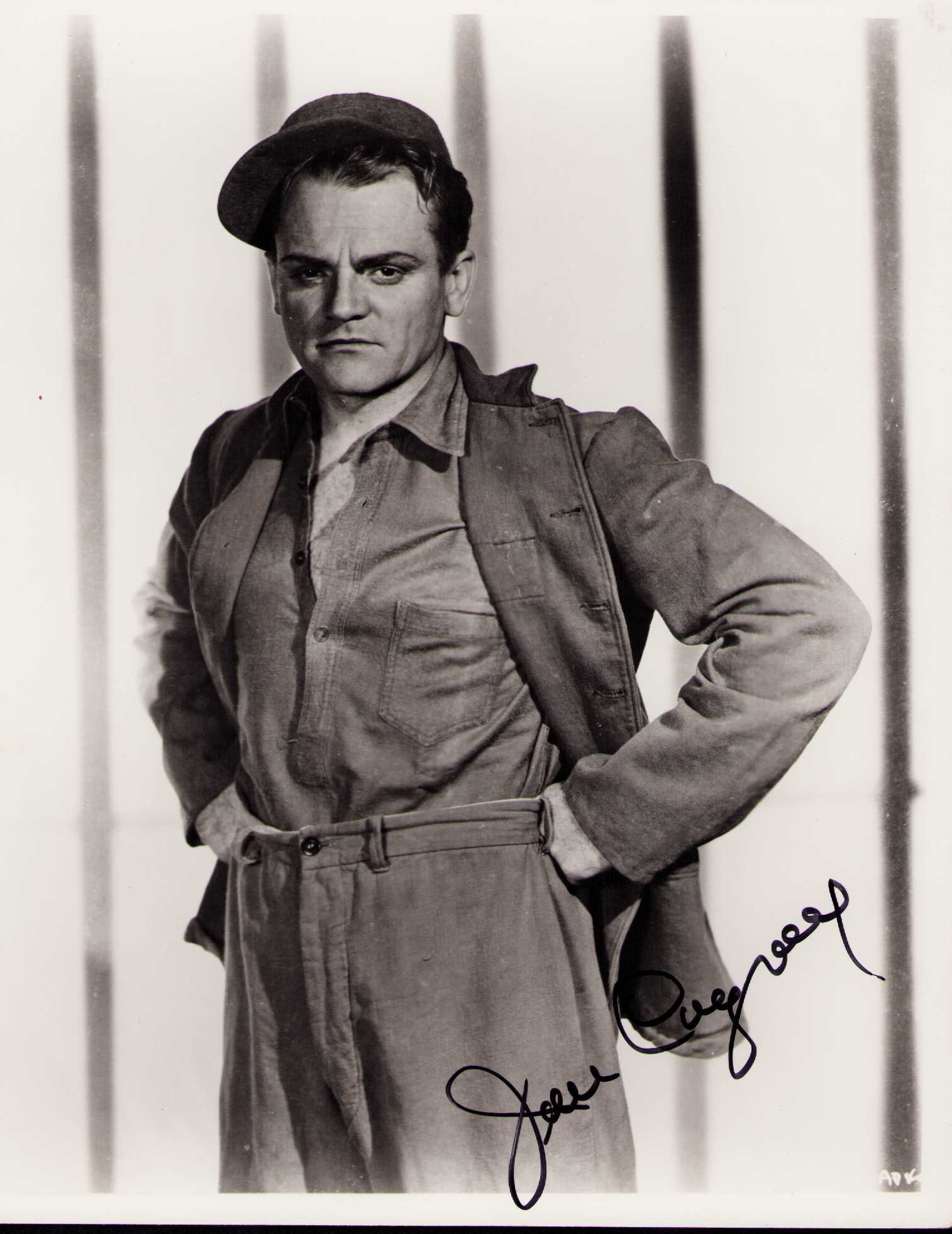 Jimmy Cagney signed vintage photograph (1 of 1)