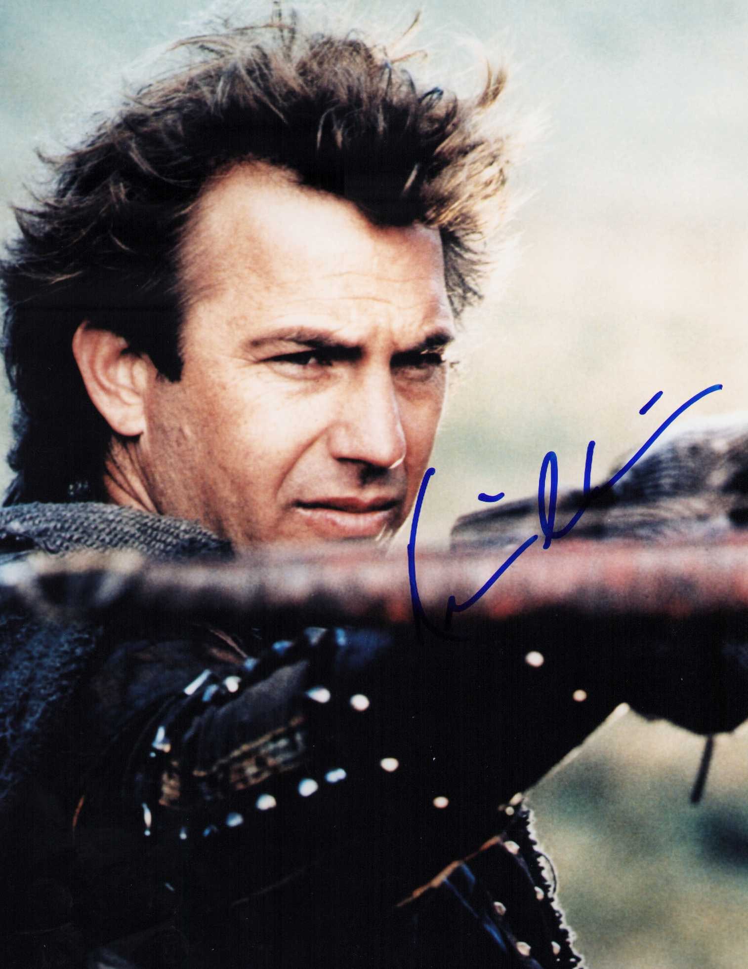 Kevin Costner Robin Hood vintage signed photograph (1 of 1)