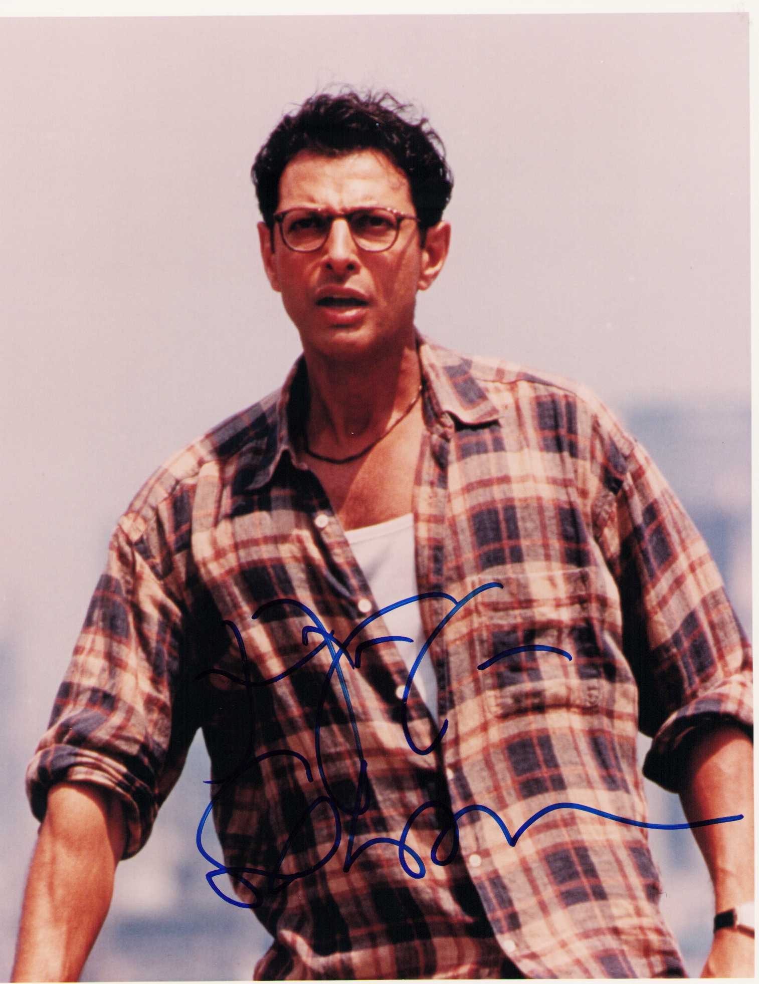 Jeff Goldblum signed photograph (1 of 1)