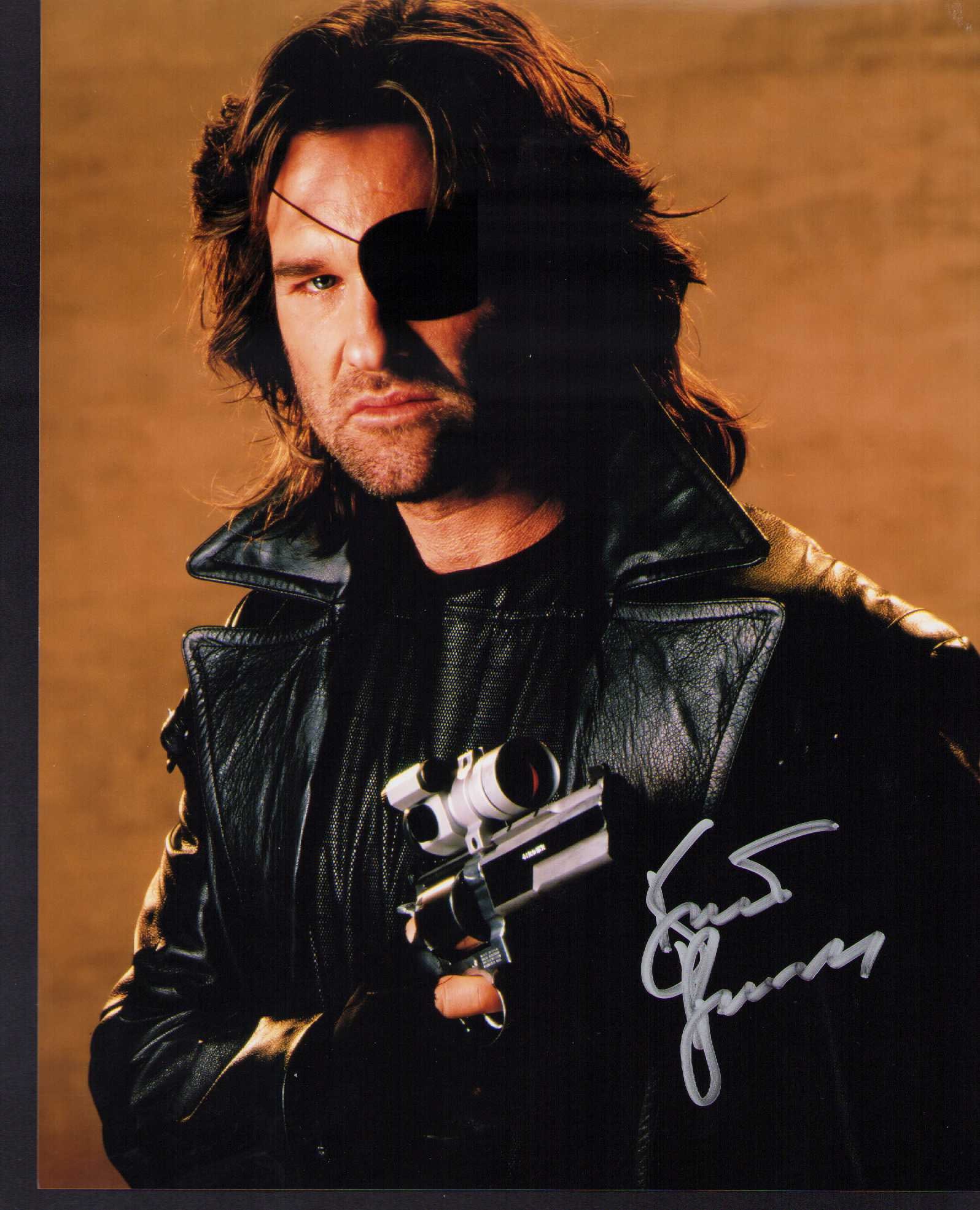Kurt Rusell signed photograph: Escape From NY signed photograph Certificate of AuthenticityEVERY item in this auction comes with at minimum a full illustrated serial numbered COA signed by the worlds leading authenticator in Entert