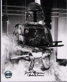 Jason Wingreen signed Star Wars photograph