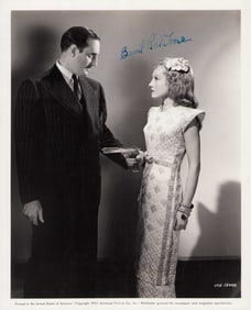 Basil Rathbone vintage signed photograph