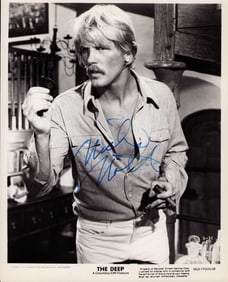 Nick Nolte vintage DEEP signed photograph