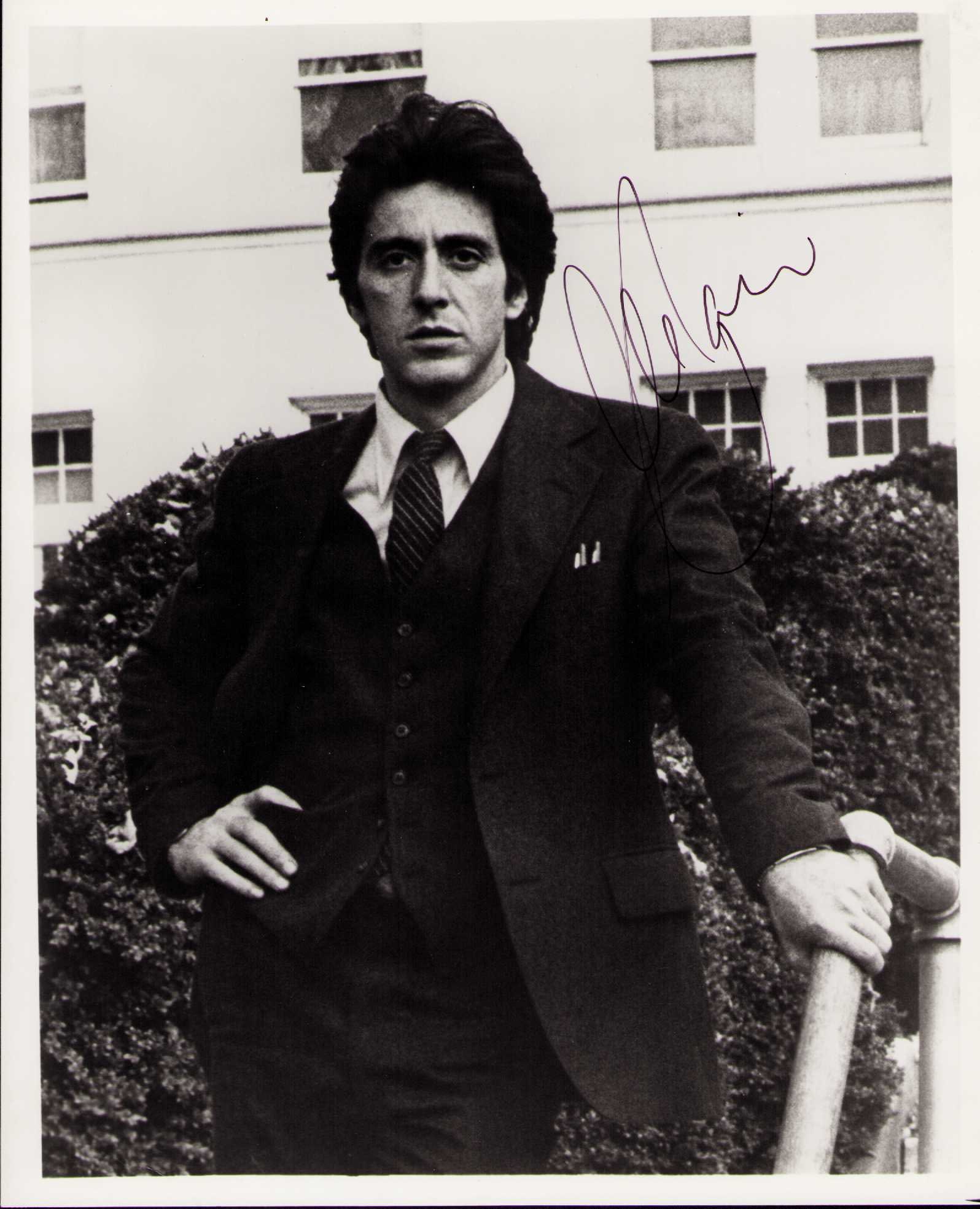 Al Pacino vintage signed photograph (1 of 1)