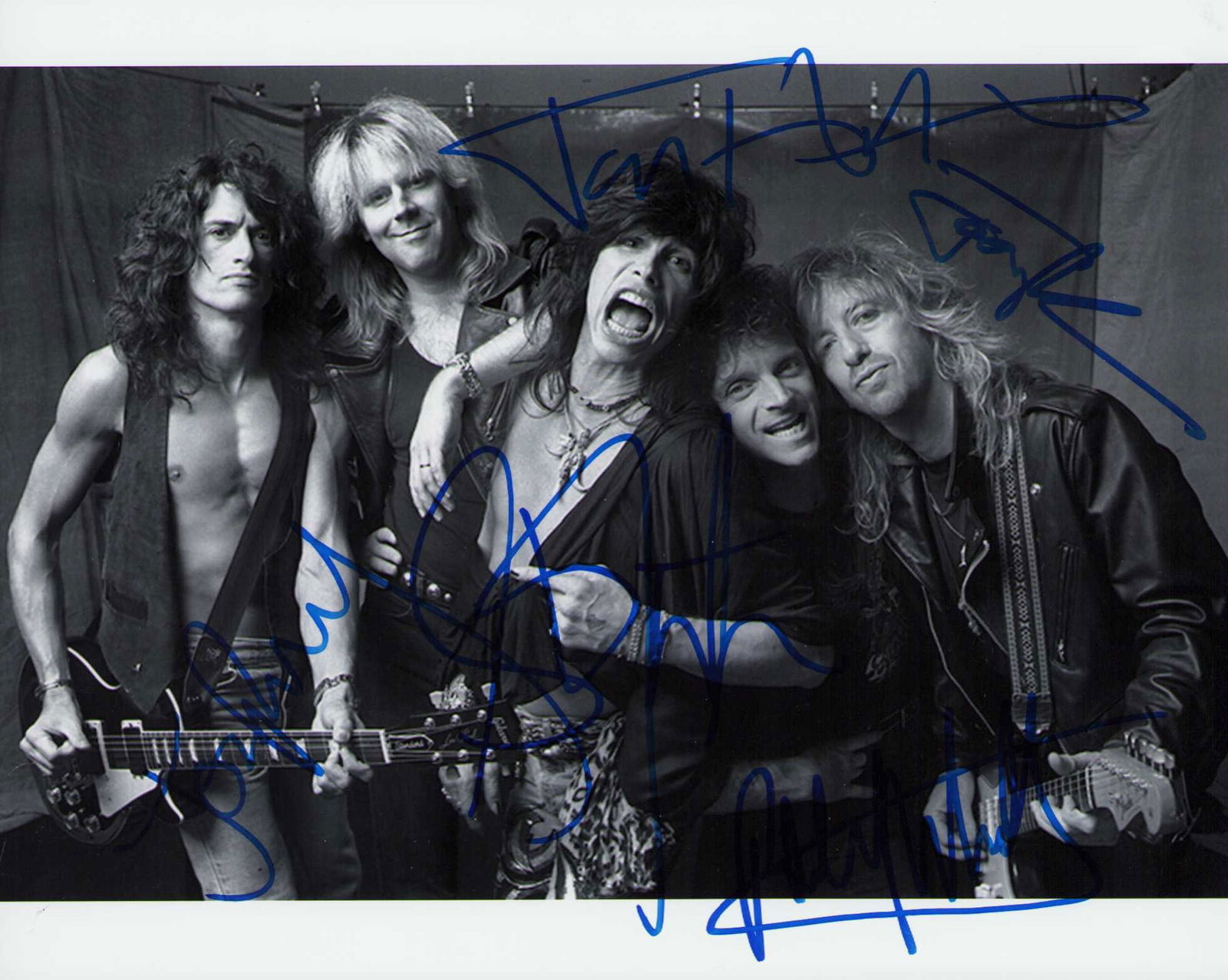 Aerosmith signed photograph (1 of 1)