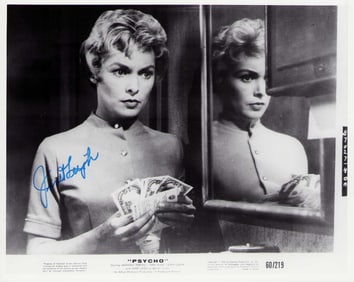 Janet Leigh Psycho signed photograph