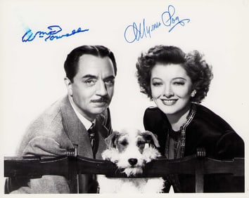 The Thin Man rare cast signed photograph