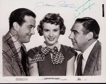 It Happens Every Spring cast signed photograph