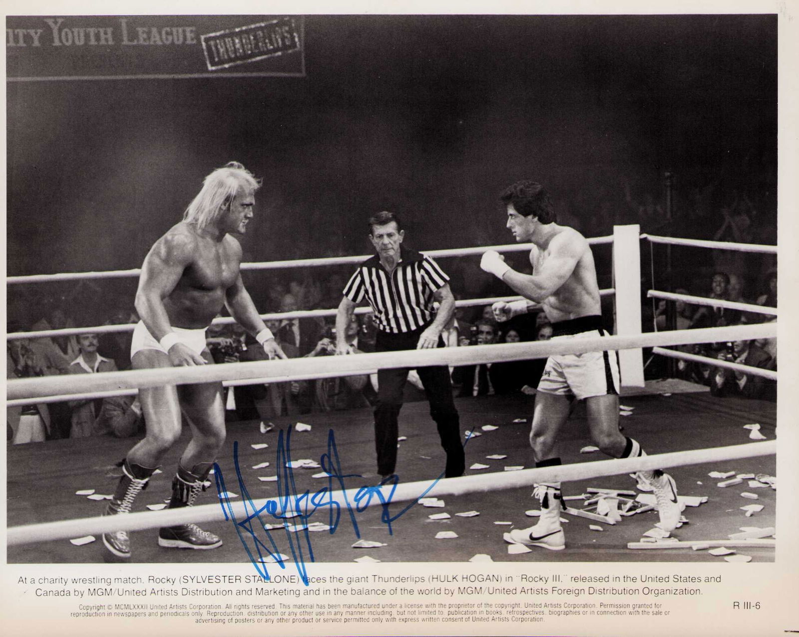 Hulk Hogan vintage signed photograph (1 of 1)