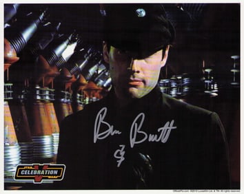 Ben Burtt signed Star Wars photograph
