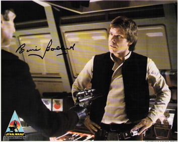 Barrie Holland Star Wars signed photograph