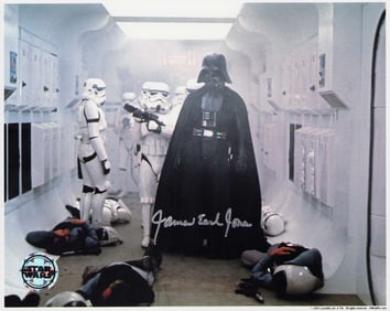 James Earl Jones Darth Vader signed photograph
