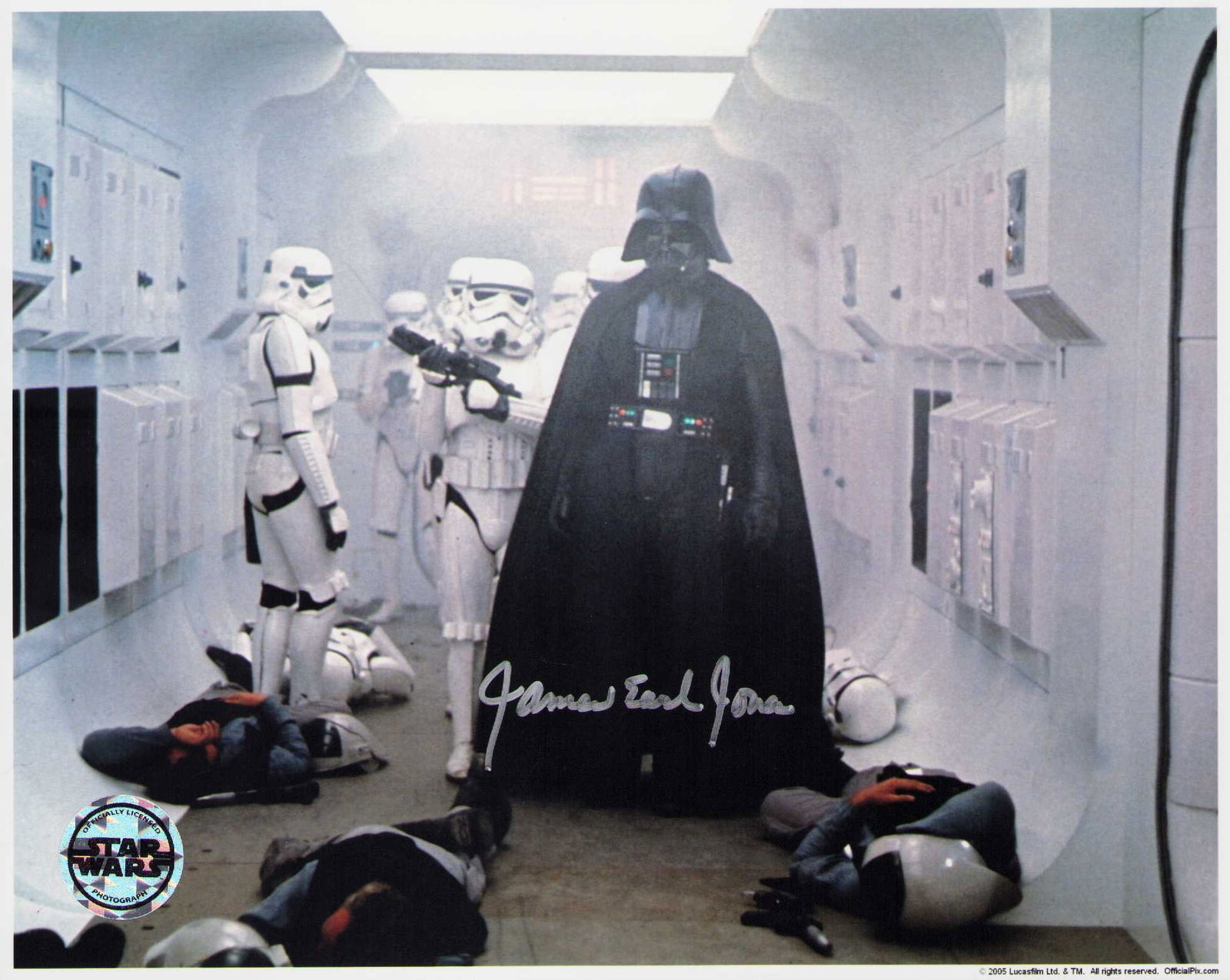 James Earl Jones Darth Vader signed photograph (1 of 1)