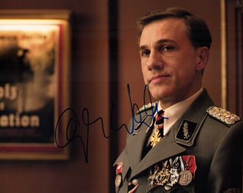 Christoph Waltz signed photograph