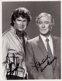 Knight Rider cast signed photograph B
