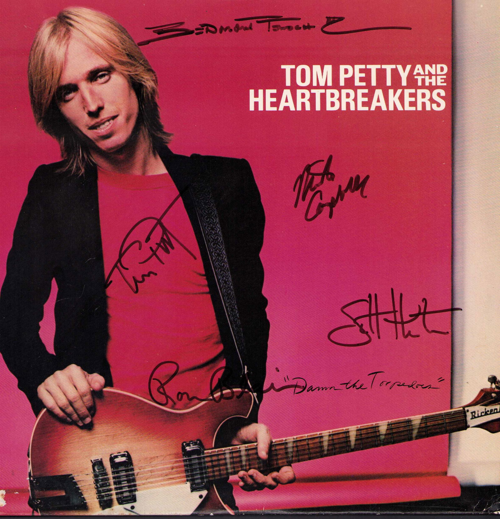 Tom Petty and the Heartbreakers signed LP (1 of 1)