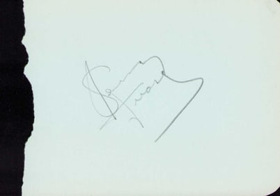 Spencer Tracey signature