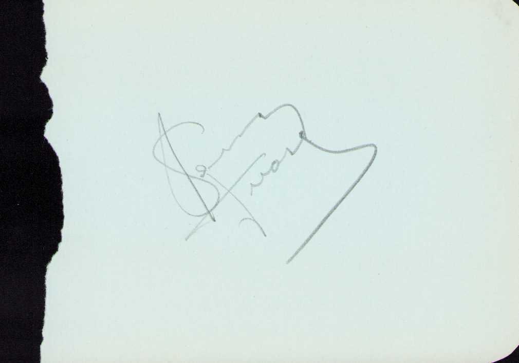 Spencer Tracey signature (1 of 1)