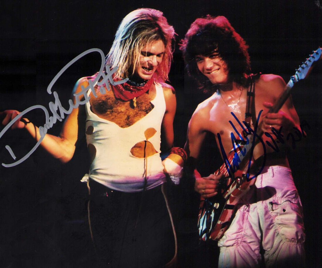 Van Halen signed photograph (1 of 1)