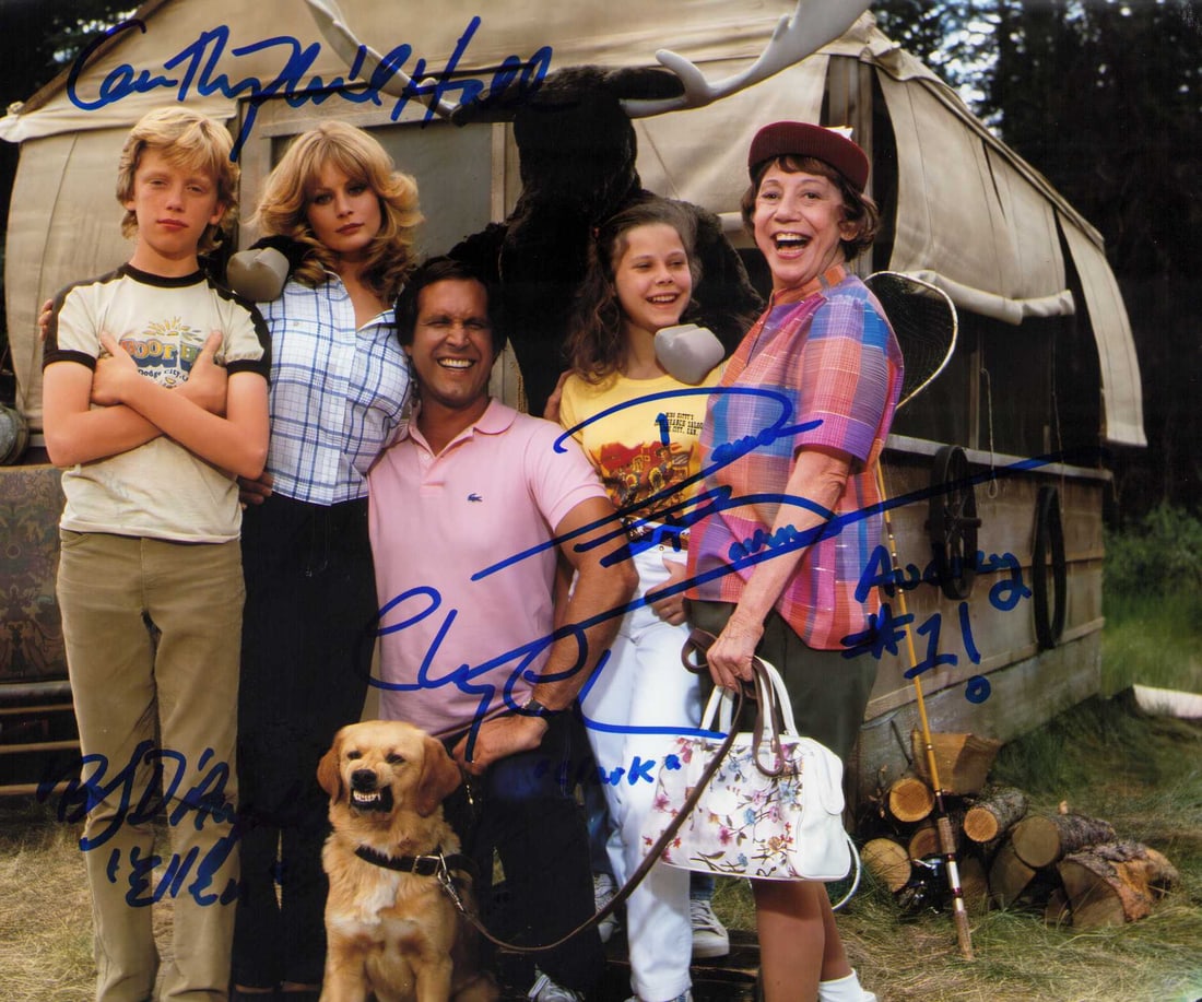 Vacation cast signed photograph (1 of 1)