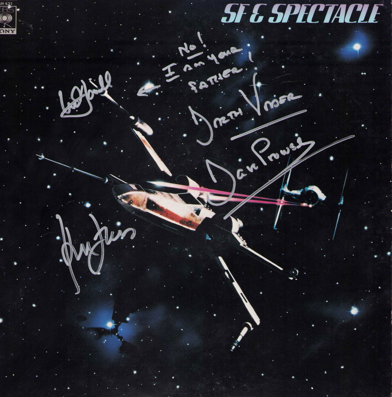 Star Wars LP signed (1 of 1)