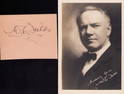 W.C. Fiellds signature and photo
