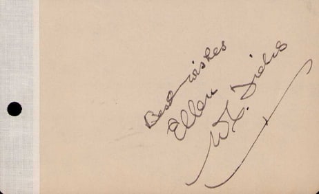 W. F. Fields signature